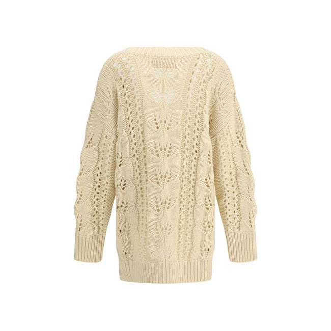 Ermanno Scervino Perforated cashmere Cardigan Ermanno Scervino