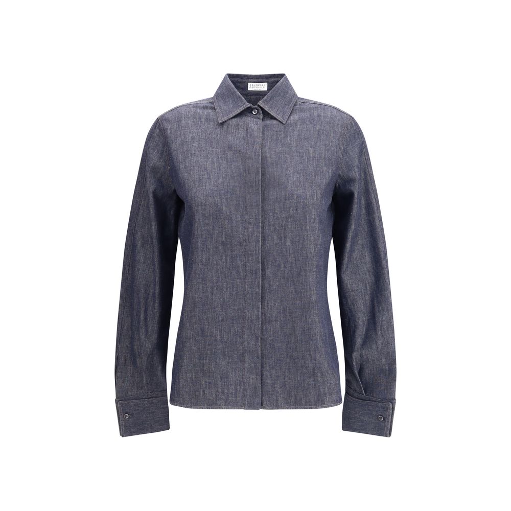 Brunello Cucinelli Denim Shirt Brunello Cucinelli