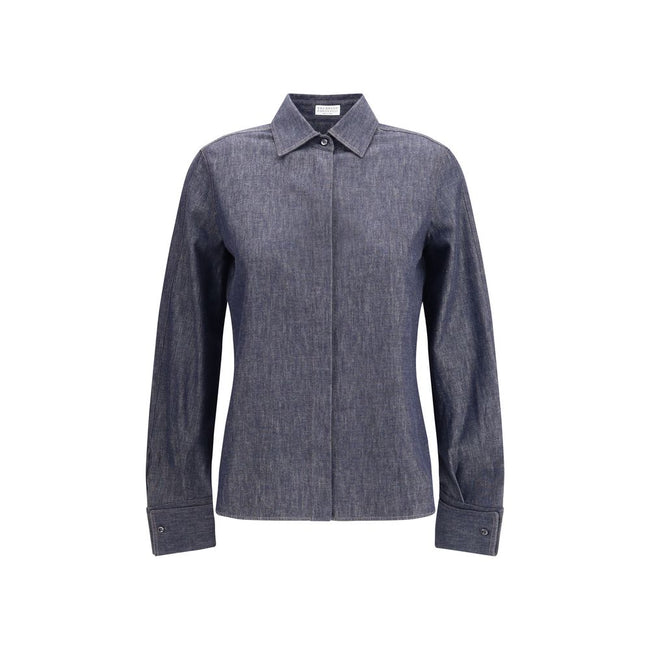 Brunello Cucinelli Denim Shirt Brunello Cucinelli