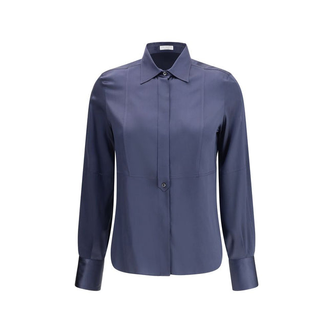 Brunello Cucinelli Silk Shirt Brunello Cucinelli