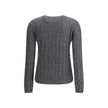 Brunello Cucinelli Dazzling Cable's Sweater in Mohair, cotton and wool Brunello Cucinelli