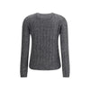 Brunello Cucinelli Dazzling Cable's Sweater in Mohair, cotton and wool Brunello Cucinelli