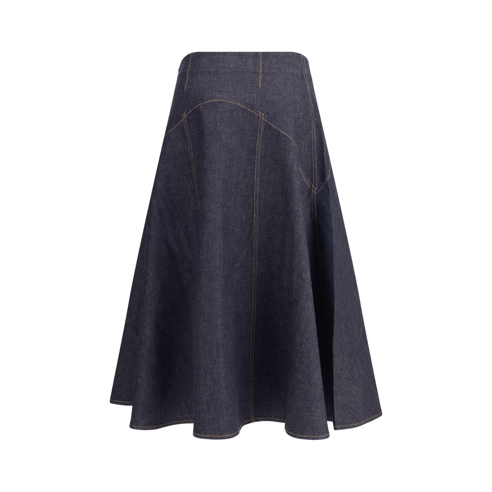 Jacquemus Denim midi Skirt Jacquemus