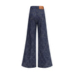 Etro Jacquard-patterned flare Jeans Etro
