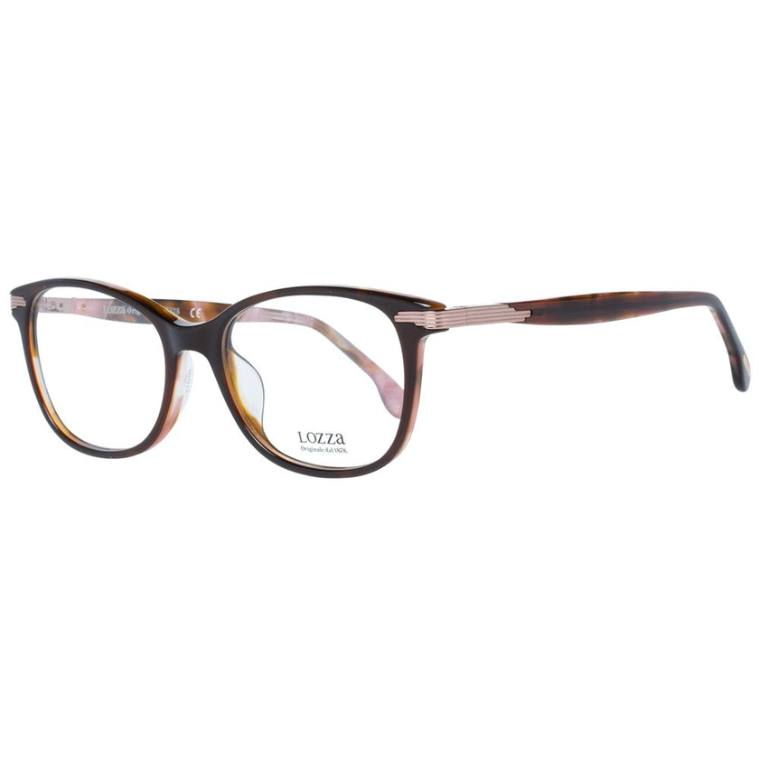 Lozza Brown Plastic Glasses (Frames) Lozza