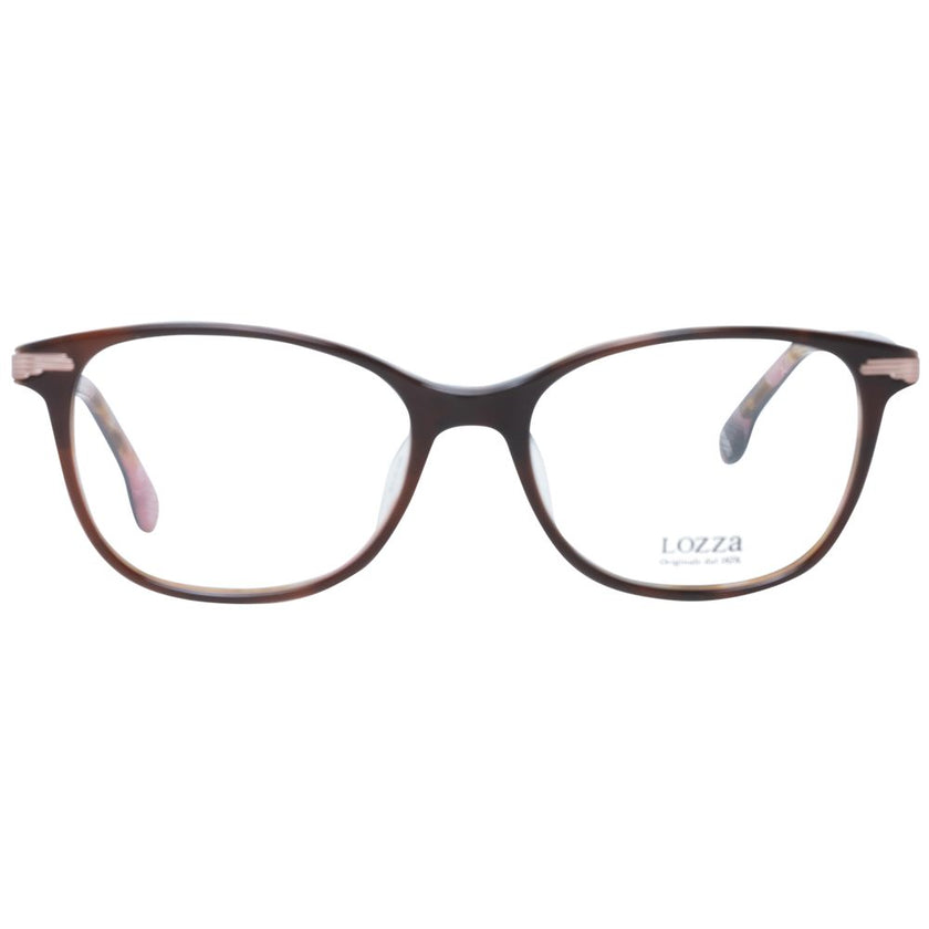 Lozza Brown Plastic Glasses (Frames) Lozza