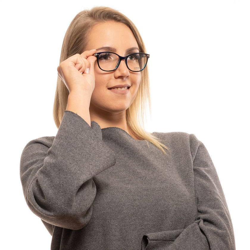 Lozza Blue Plastic Glasses (Frames) Lozza