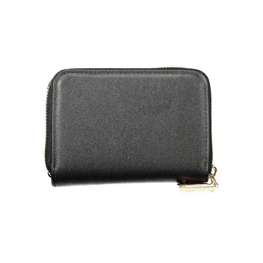 Mario Valentino Black Polyurethane Women Wallet Mario Valentino