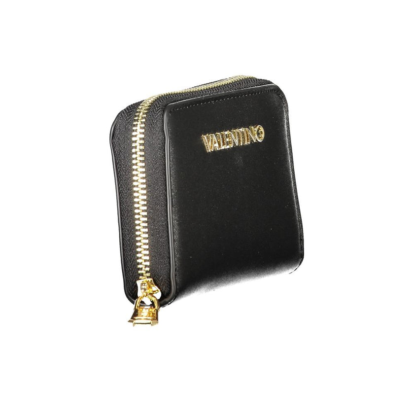 Mario Valentino Black Polyurethane Women Wallet Mario Valentino