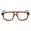 Lozza Brown Men Glasses Frame Lozza