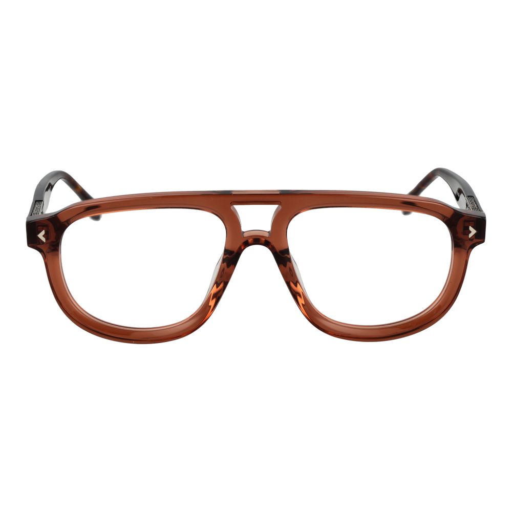 Lozza Brown Men Glasses Frame Lozza