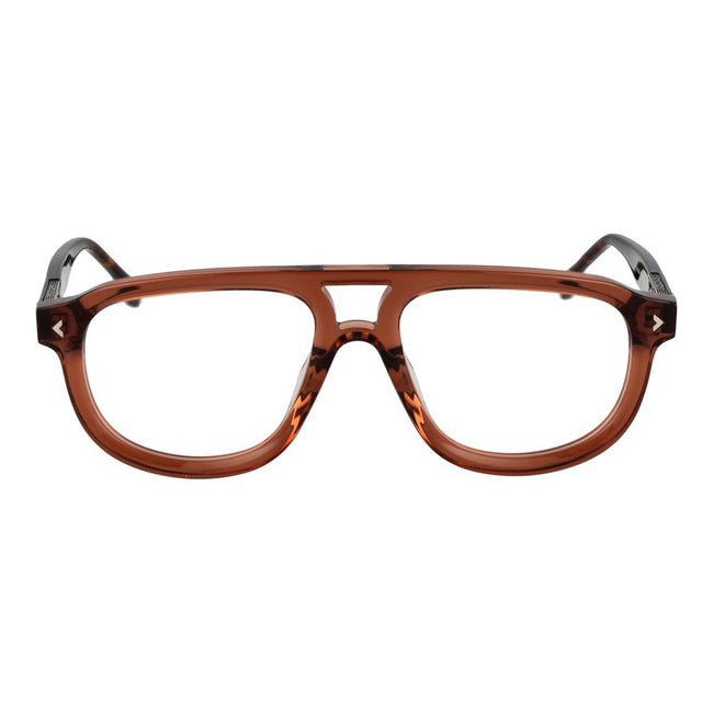 Lozza Brown Men Glasses Frame Lozza