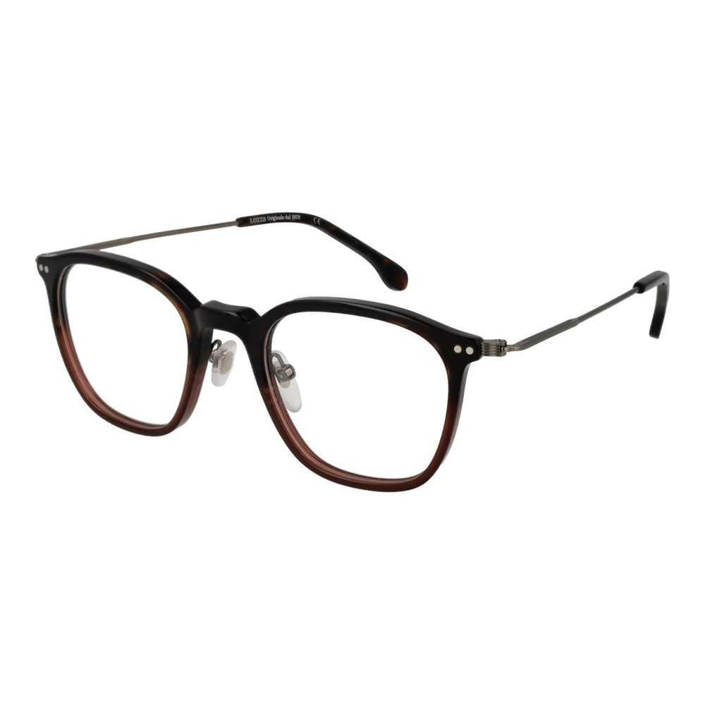 Lozza Brown Unisex Glasses Frame Lozza