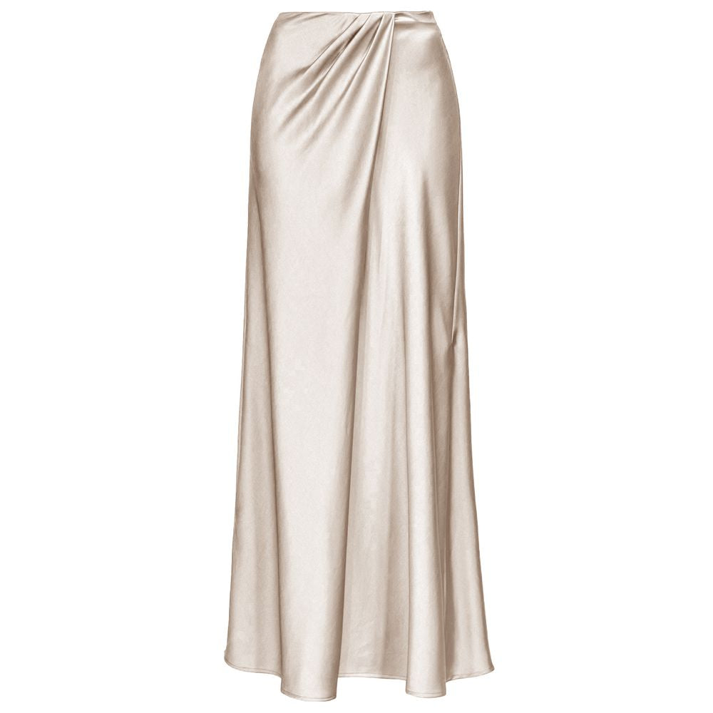 PINKO White Polyester Skirt PINKO