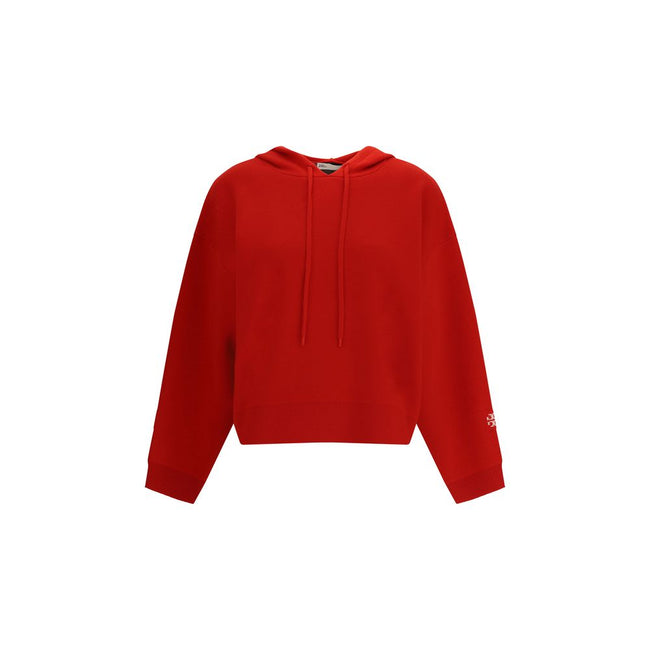 Tory Burch Cropped Hoodie Tory Burch