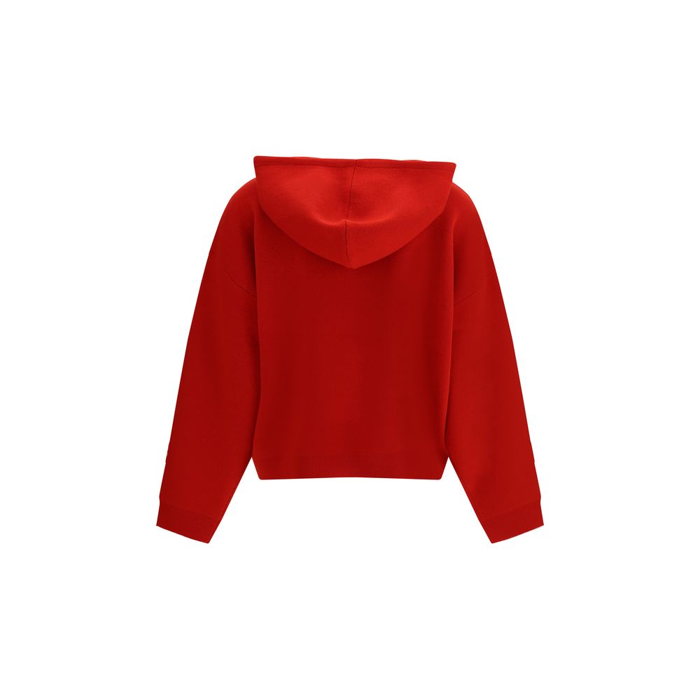 Tory Burch Cropped Hoodie Tory Burch