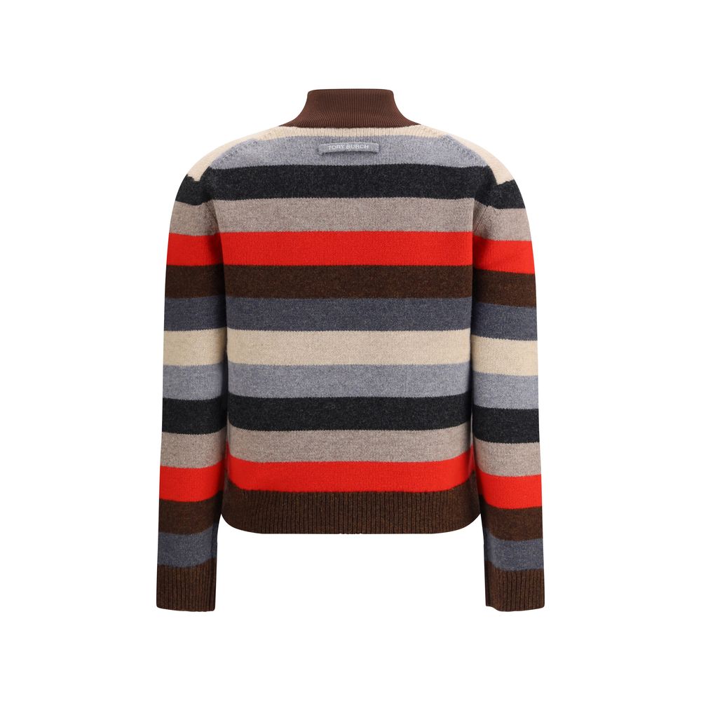 Tory Burch Merino Wool Turtleneck Sweater Tory Burch