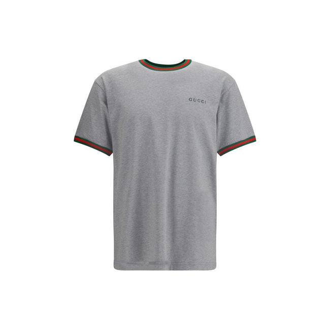 Gucci Cotton T-shirt with embroidered logo Gucci