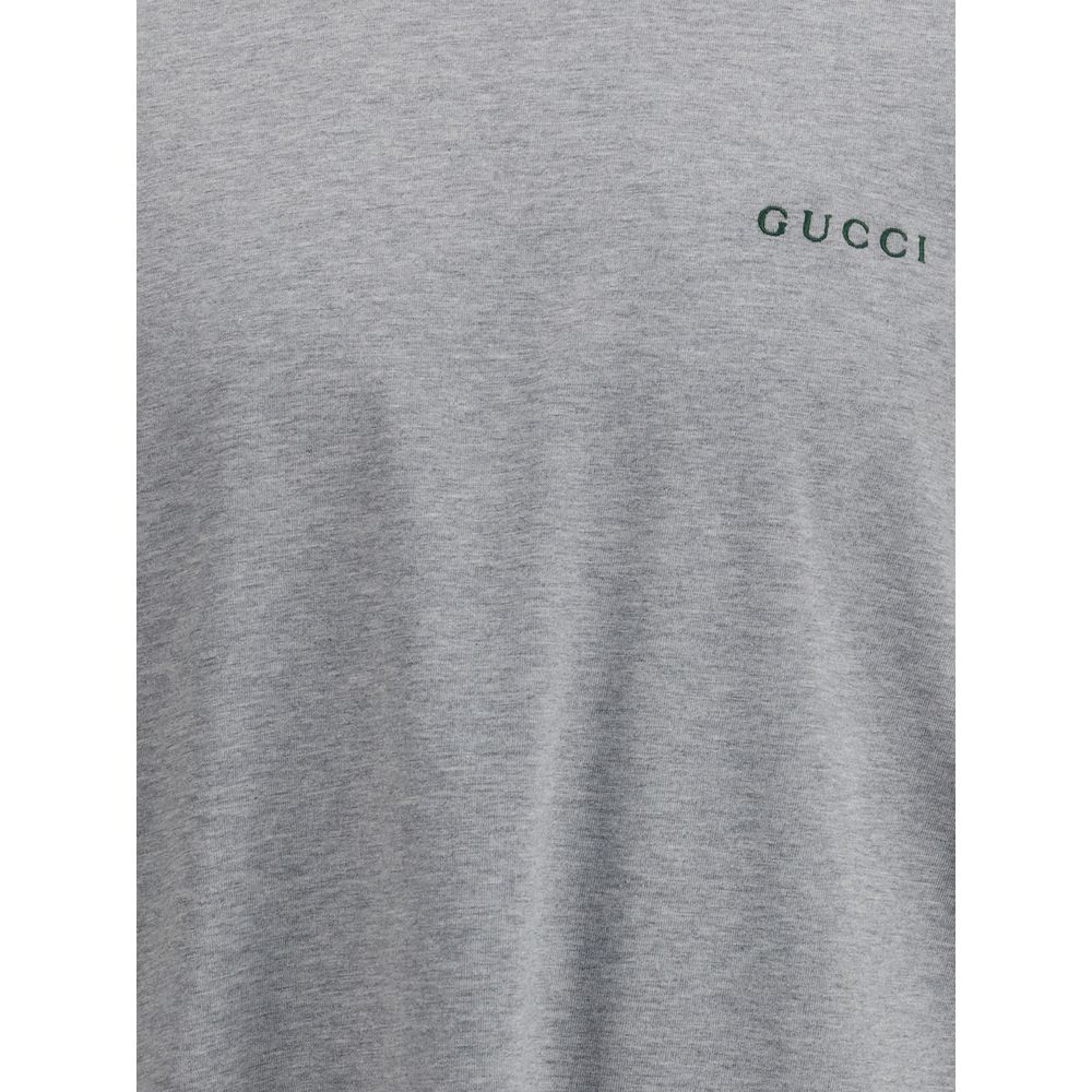 Gucci Cotton T-shirt with embroidered logo Gucci