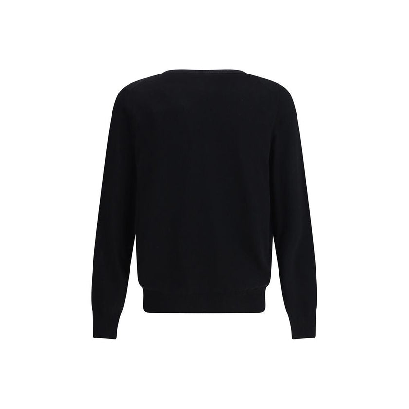 Alexander McQueen Black Wool Sweatshirt Alexander McQueen