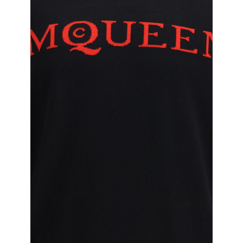 Alexander McQueen Logoed wool Sweater Alexander McQueen