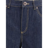 Alexander McQueen Denim Jeans feature a straight leg Alexander McQueen