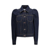 Alexander McQueen Blue Cotton Denim Jacket Alexander McQueen