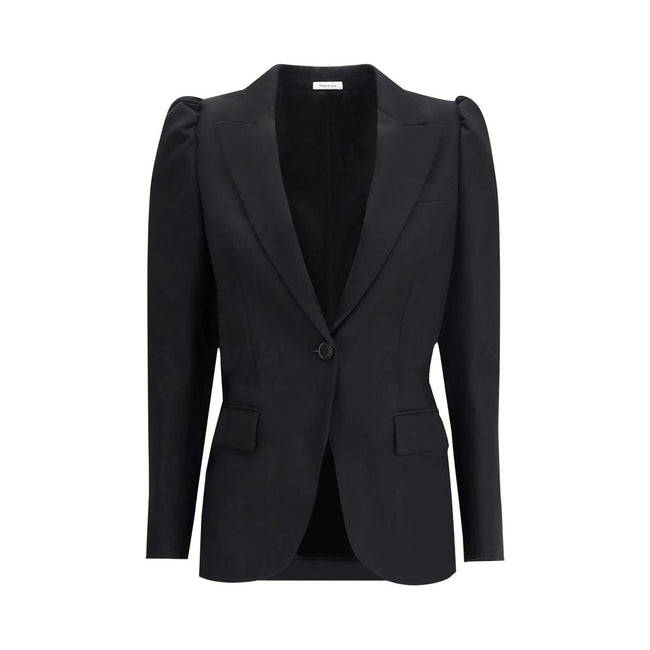 Alexander McQueen Black single-breasted jacket Alexander McQueen