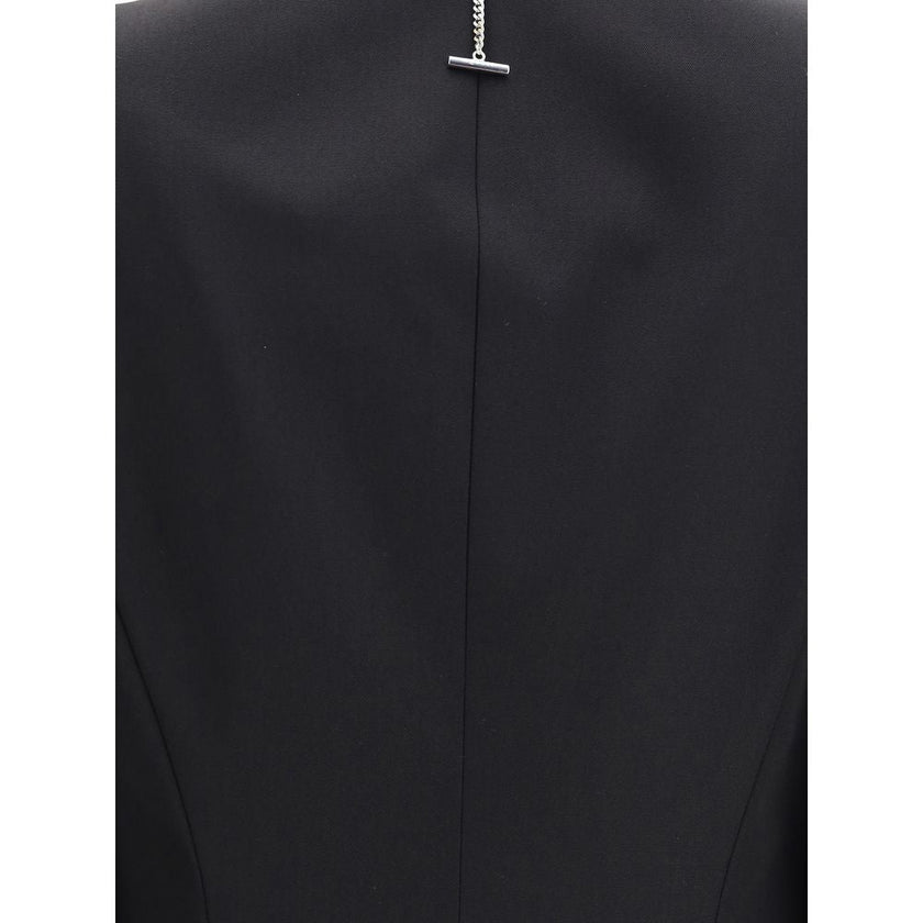 Alexander McQueen Black Wool Coat Alexander McQueen