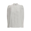Alexander McQueen White Shirt with mandarin collar Alexander McQueen