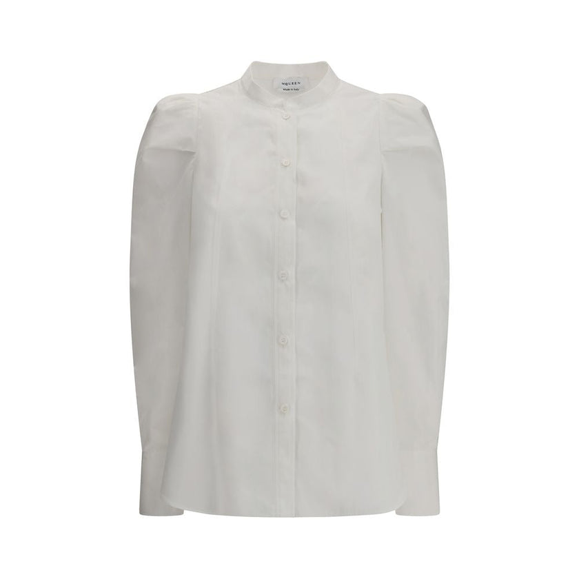 Alexander McQueen White Cotton Dress Shirt Alexander McQueen
