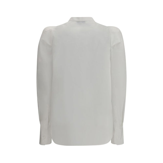 Alexander McQueen White Shirt with mandarin collar Alexander McQueen