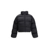 Balenciaga Cropped Puffer Jacket with logo motif Balenciaga