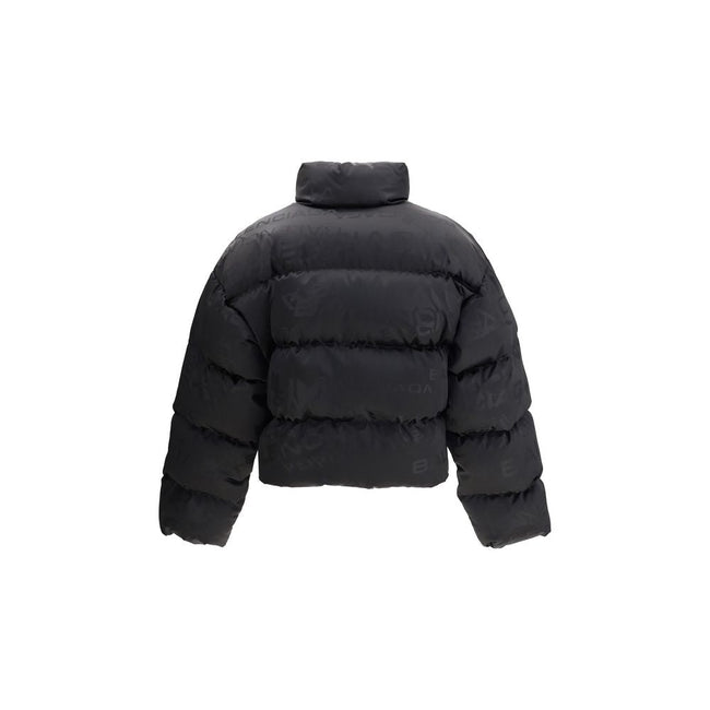 Balenciaga Cropped Puffer Jacket with logo motif Balenciaga