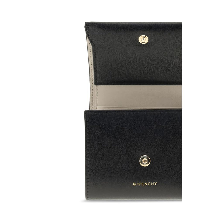 Givenchy Black Lamb Leather Wallet Givenchy
