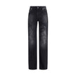 Balenciaga Wide-leg Cotton Jeans Balenciaga