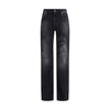 Balenciaga Wide-leg Cotton Jeans Balenciaga