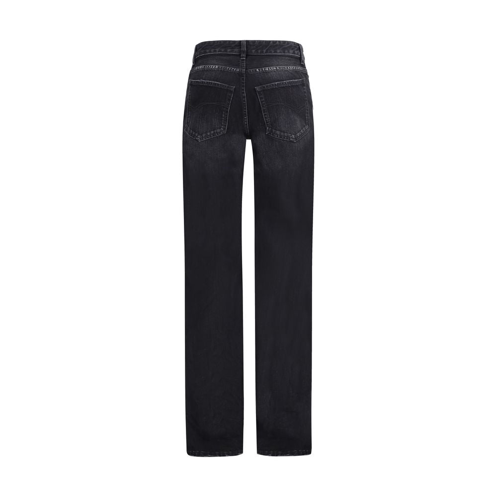 Balenciaga Wide-leg Cotton Jeans Balenciaga