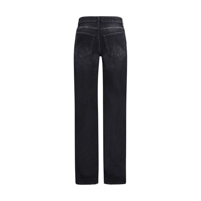 Balenciaga Wide-leg Cotton Jeans Balenciaga