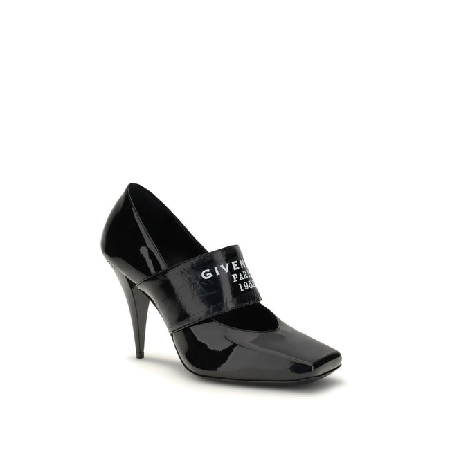 Givenchy Sliced Square Logo Pumps Givenchy