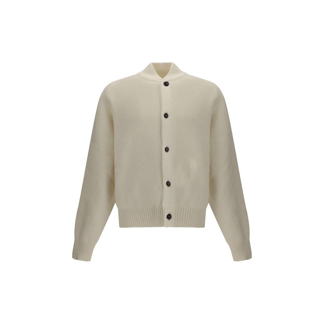 Jacquemus Embroidered Virgin Wool Cardigan Jacquemus