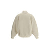 Jacquemus The Le Blouson Pilu Jacket in white alpaca Wool Jacquemus