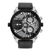 Police Black Leather Watch Police