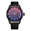 Police Black Leather Watch Police