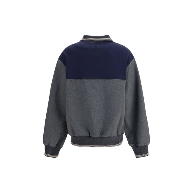 Miu Miu Zip polo Sweatshirt Miu Miu
