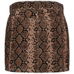 PINKO Brown Cotton Women's Miniskirt PINKO