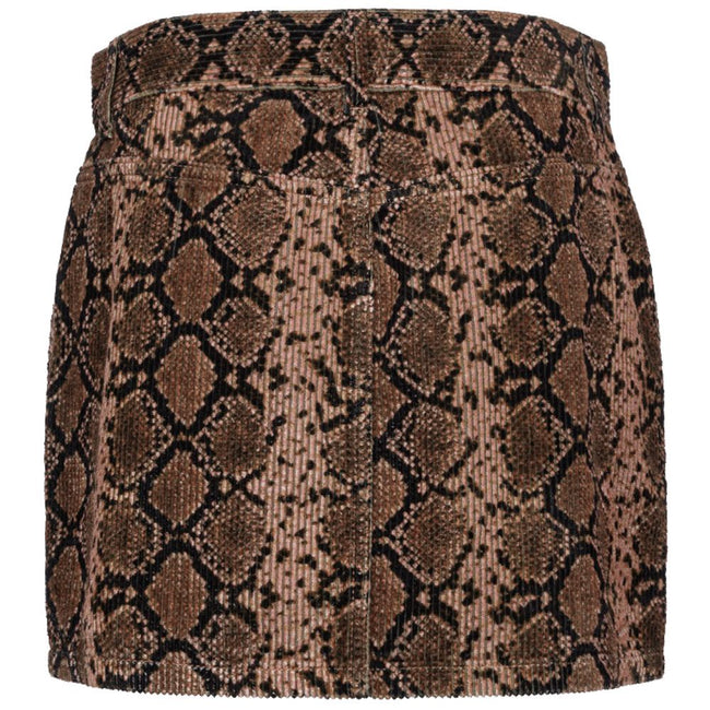 PINKO Brown Cotton Women's Miniskirt PINKO