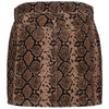 PINKO Brown Cotton Women's Miniskirt PINKO