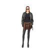 PINKO Brown Cotton Women's Miniskirt PINKO