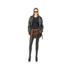 PINKO Brown Cotton Women's Miniskirt PINKO
